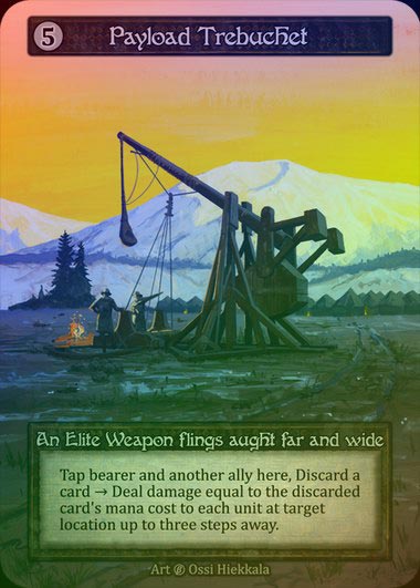 【FOIL】[Artifact] Payload Trebuchet [beta-Elite]
